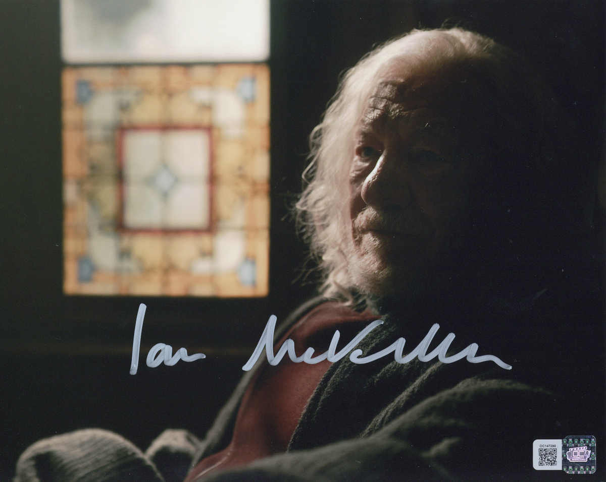Ian McKellen signed X-Men Magneto 8x10 Photo Image #2