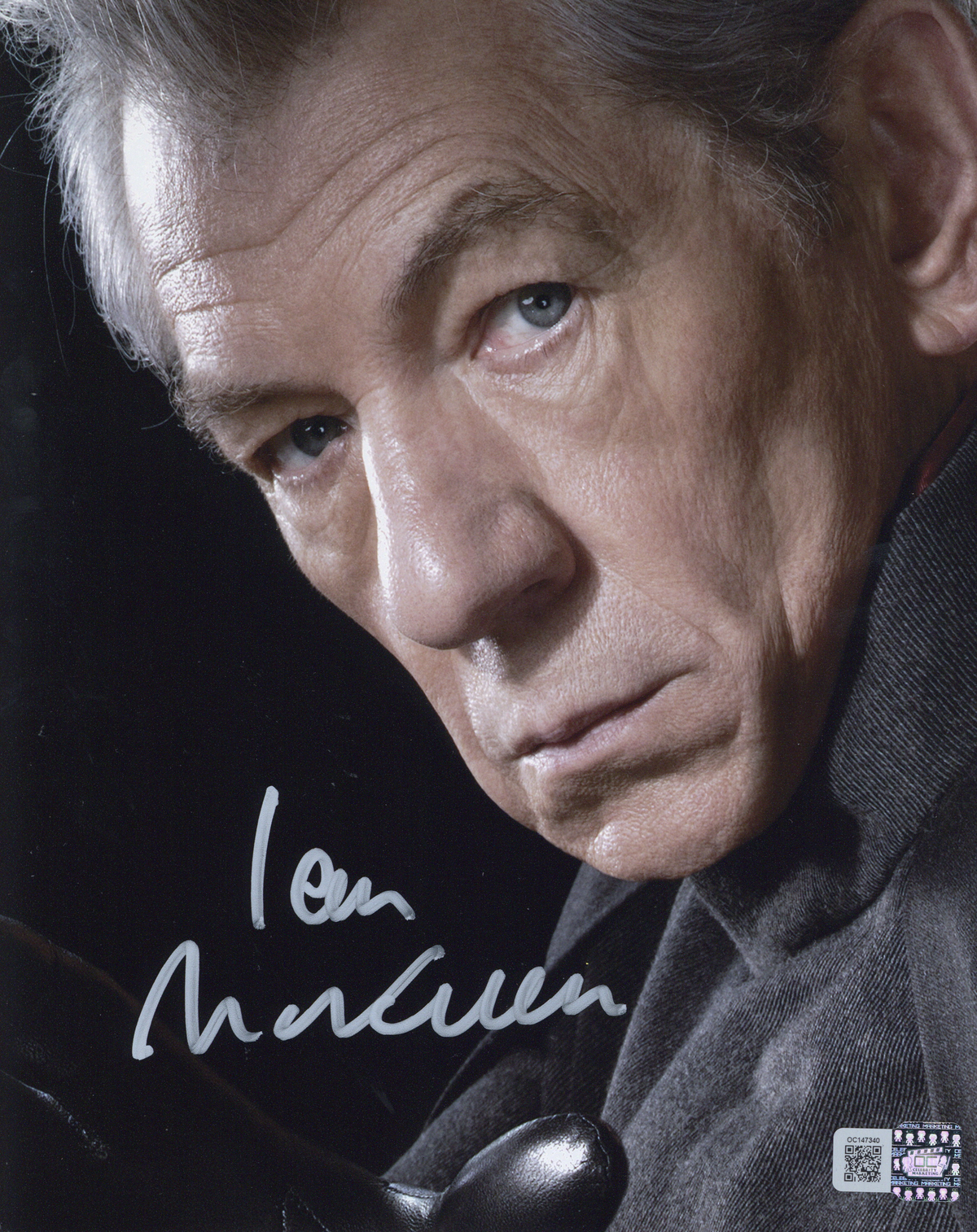 Ian McKellen signed X-Men Magneto 8x10 Photo Image #5