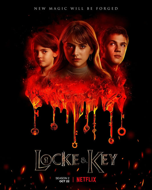 Jackson Robert Scott signed Netflix Locke & Key Poster Image #1 (8x10) Pre-Order