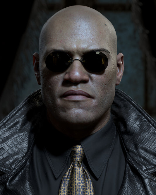 Laurence Fishburne signed The Matrix Morpheus Image#1 (8x10, 11x14) Pre-Order