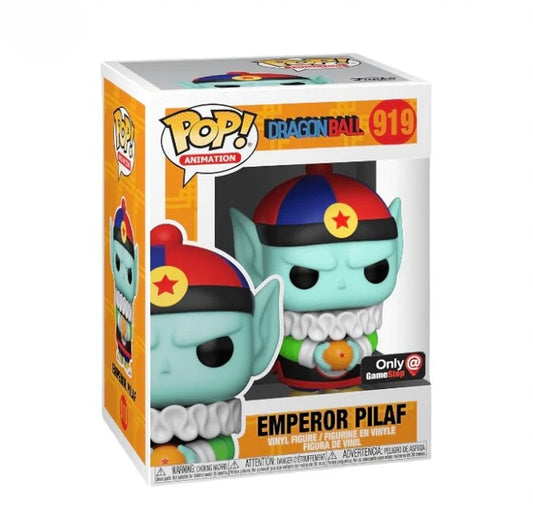 Chuck Huber signed GameStop Exclusive Dragon Ball Emperor Pilaf Funko Pop! #919 (Pre-Order)