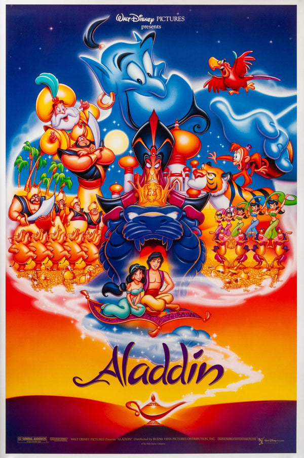 Jonathan Freeman signed Aladdin Poster  (8x10, 11x17)