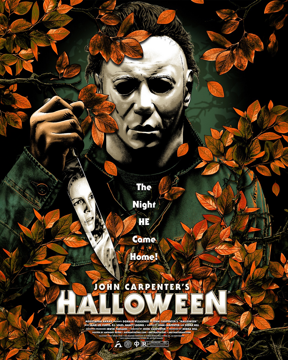 Tony Moran Signed Halloween Michael Myers Poster Photo Image #4 (8x10, 11x17) Pre-Order