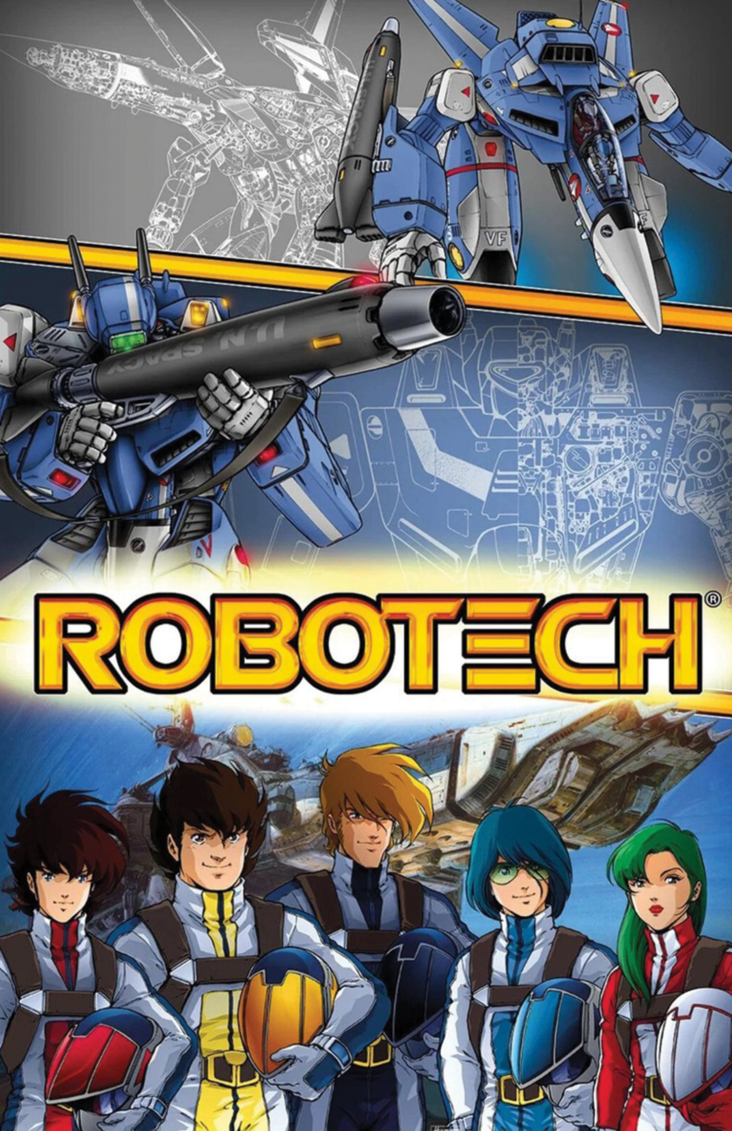 Dan Woren signed Robotech Poster Photo Image #2 (11x17) Pre-Order