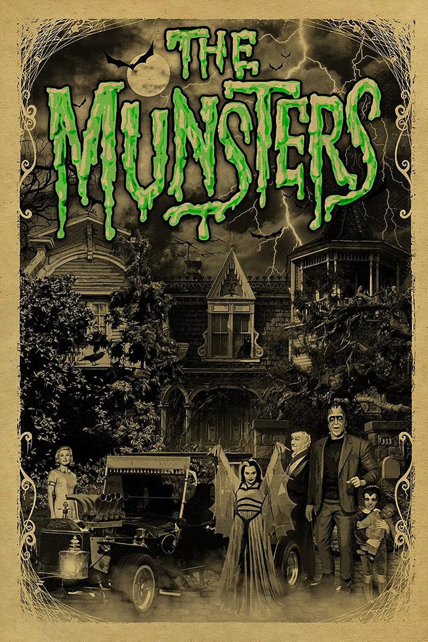 Butch Patrick Autograph Pre-Order – The Munsters 11x17 Poster Photo Image #3