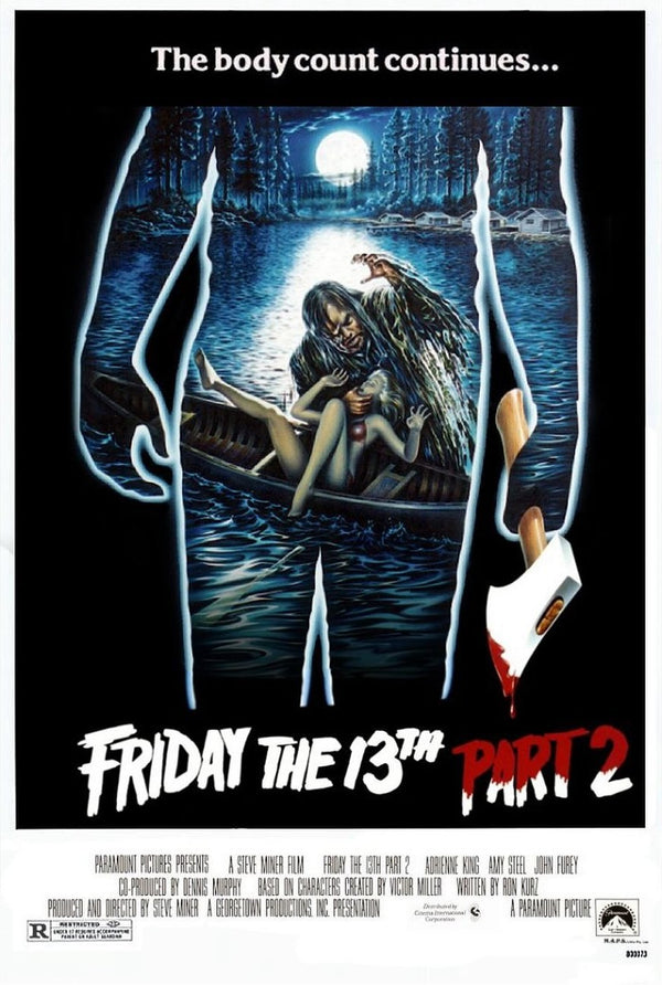 Warrington Gillette signed Friday the 13th Part II Poster Image #1 (8x10) Pre-Order