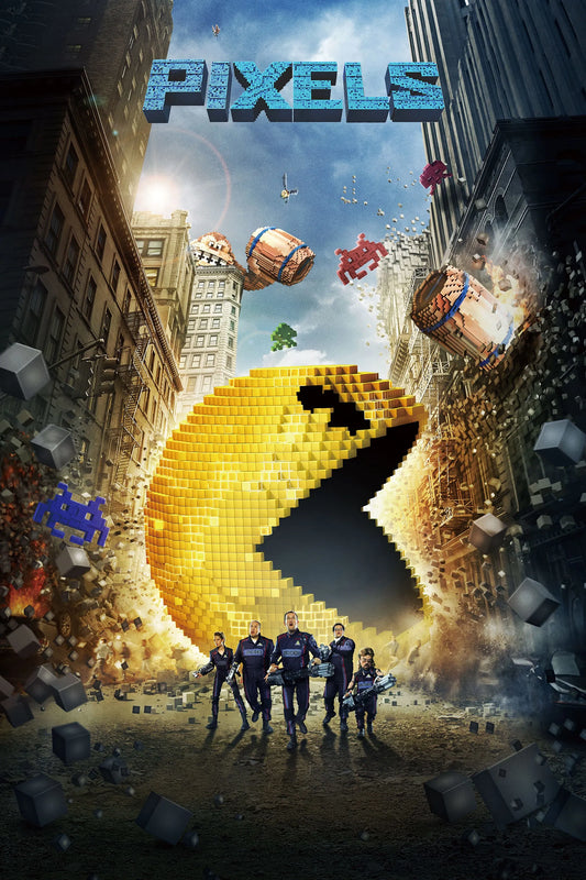 Josh Gad signed Pixels Poster Image #1 (8x10, 11x17) Pre-Order