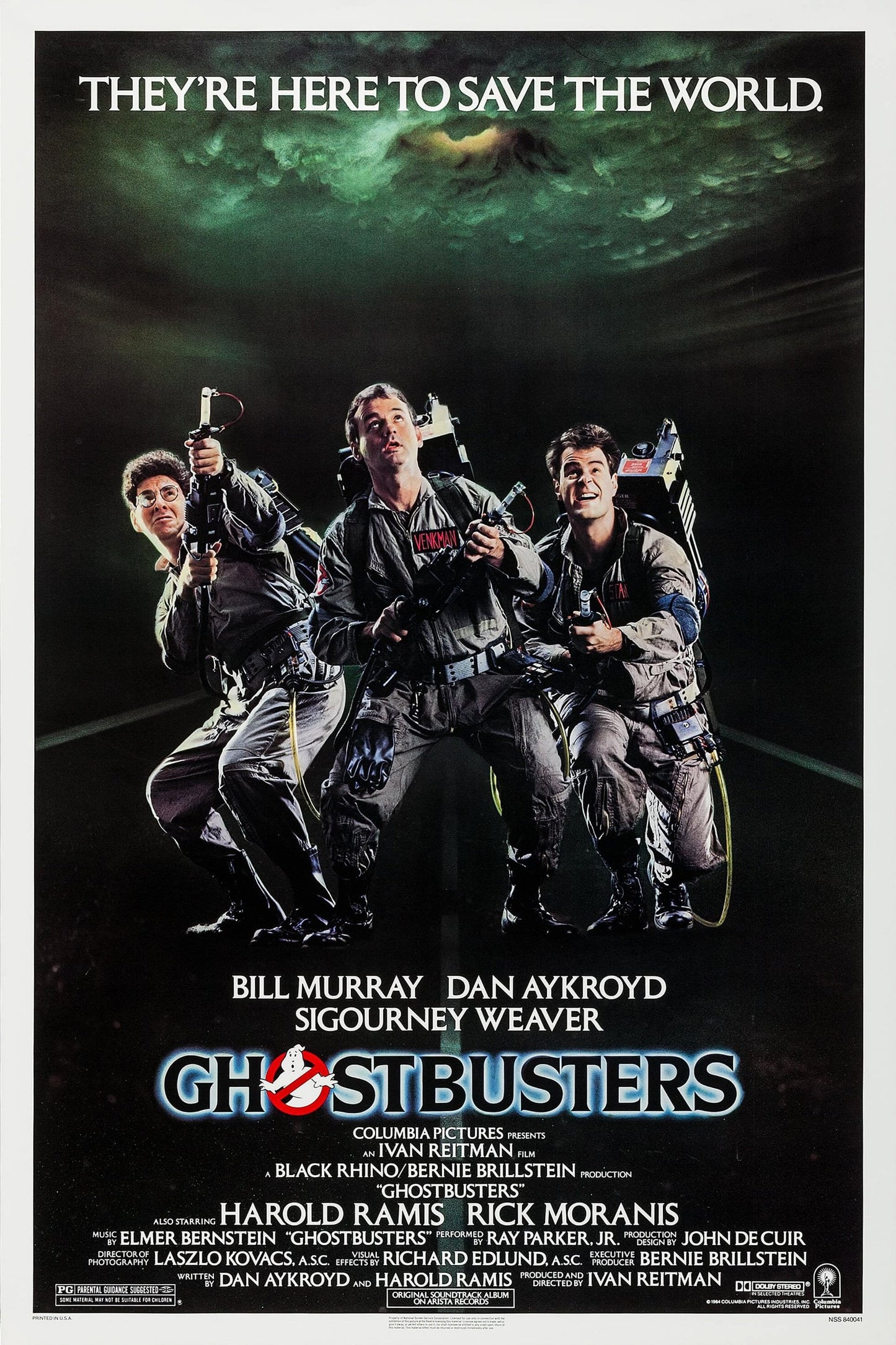 Tom Morga signed Ghostbusters Poster Image (11x17) Pre-Order