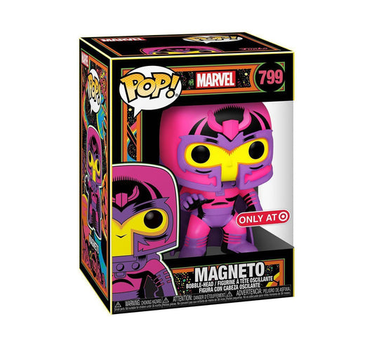 Ian McKellen signed Marvel Magneto Black Light Funko Pop! #799 (Pre-Order)
