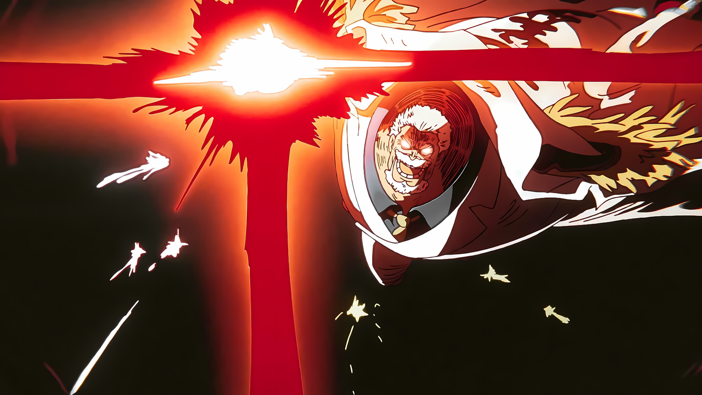 Brian Mathis signed One Piece Monkey D. Garp Image #12 (8x10, 11x14) Pre-Order