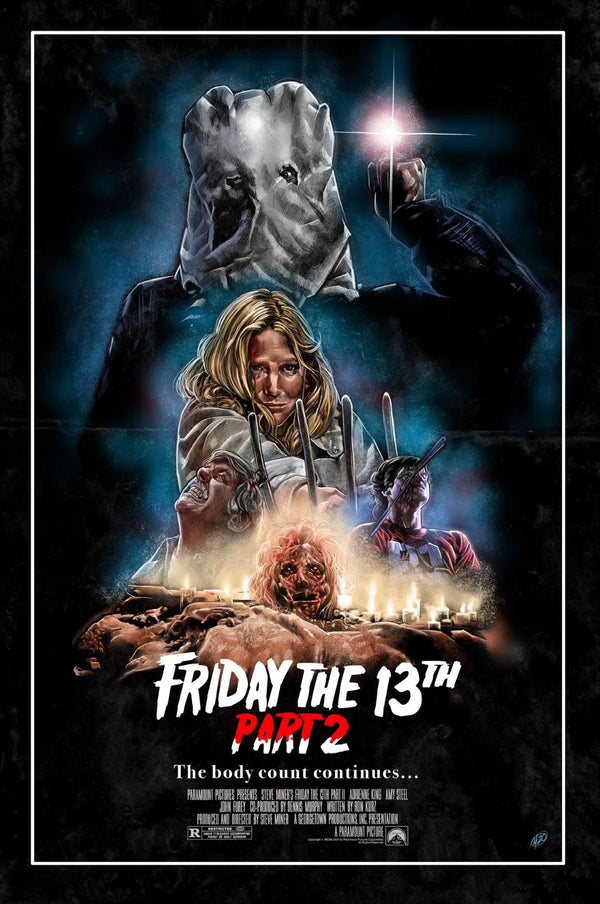 Warrington Gillette signed Friday the 13th Part II Poster Image #2 (8x10) Pre-Order