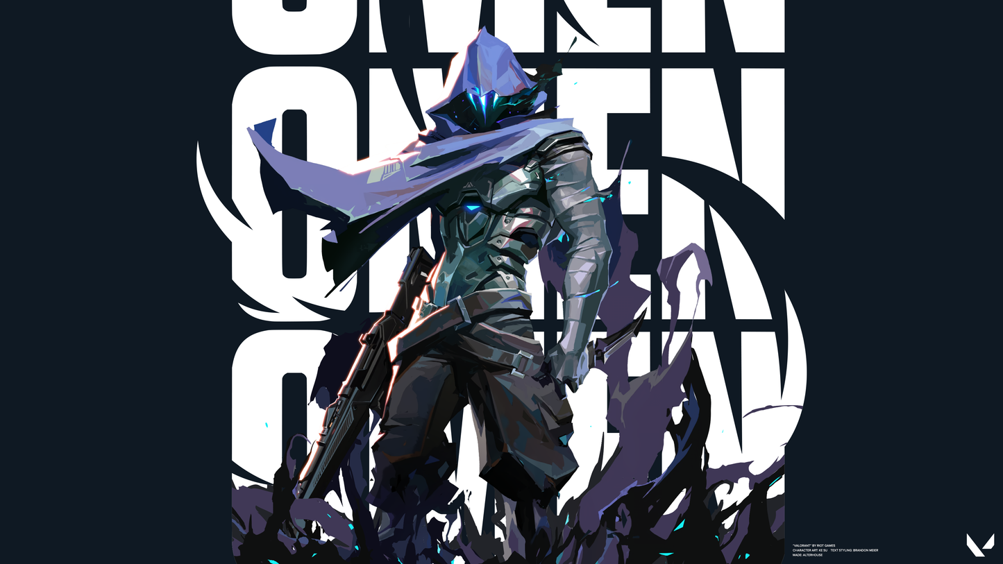 Jason Marnocha signed Valorant Omen Image #3 (8x10, 11x17) Pre-Order