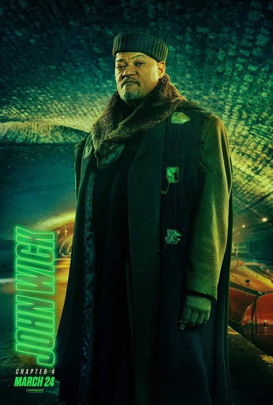 Laurence Fishburne signed John Wick Chapter 4 Image #3 (8x10) Pre-Order