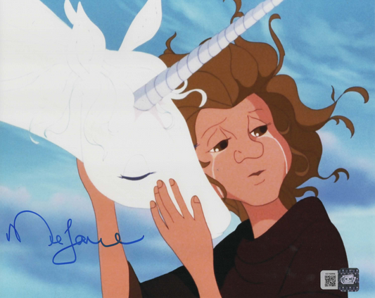 Mia Farrow signed 8x10 The Last Unicorn Photo 1B