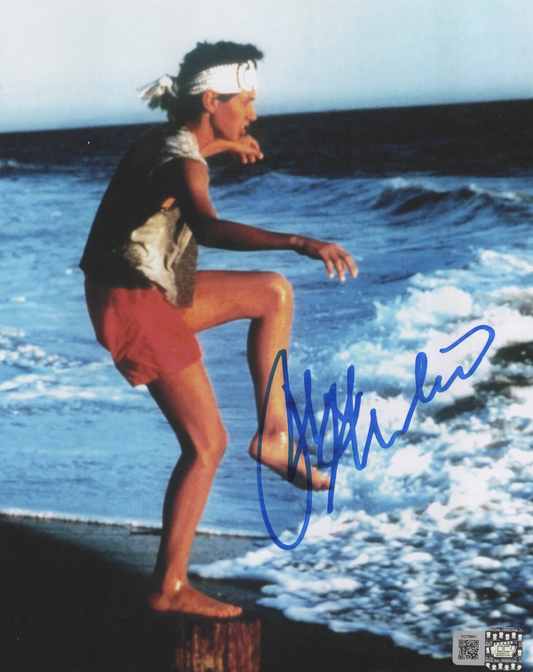 Ralph Macchio signed 8x10 The Karate Kid photo 1B