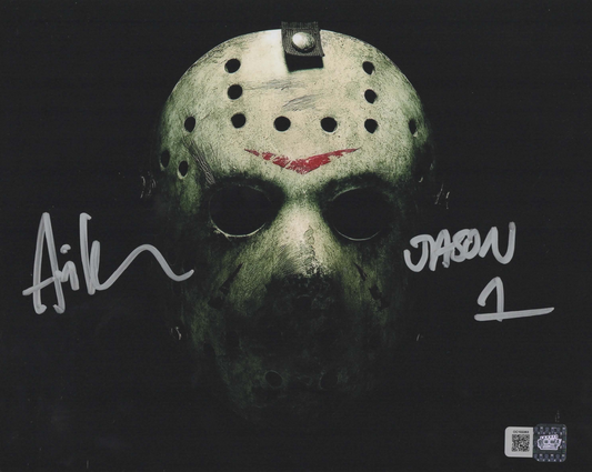 Ari Lehman signed 8x10 Friday the 13th Jason Voorhees Photo 1E