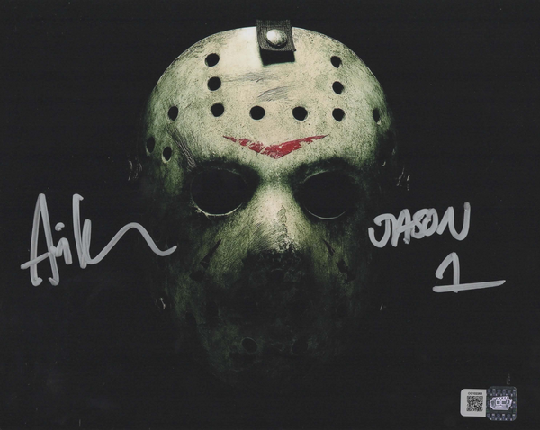 Ari Lehman signed 8x10 Friday the 13th Jason Voorhees Photo 1E