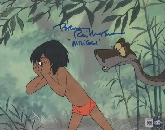 Bruce Reitherman signed The Jungle Book Mowgli 8x10 Photo