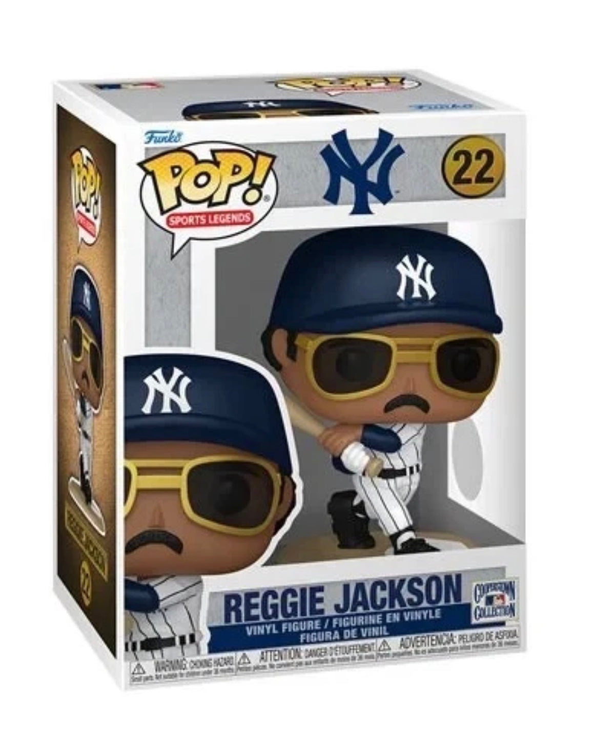 Reggie Jackson Signed New York Yankees Funko Pop! Sports Legends #22 (Pre-Order)