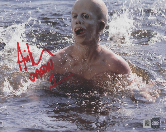 Ari Lehman signed 8x10 Friday the 13th Jason Voorhees Photo 1C