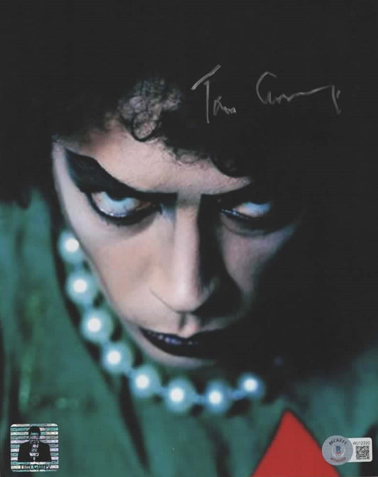 Tim Curry 8x10 Frank-N-Furter autographed Photo Beckett authenticated with Tim Curry Holo