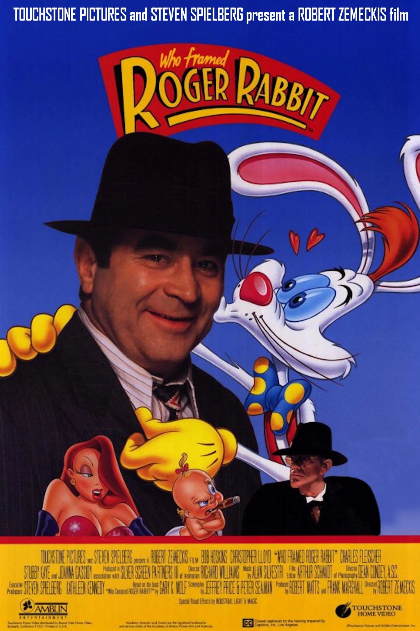 Nik Ranieri signed Who Framed Roger Rabbit movie poster Image #1 (8x10, 11x17) Pre-Order