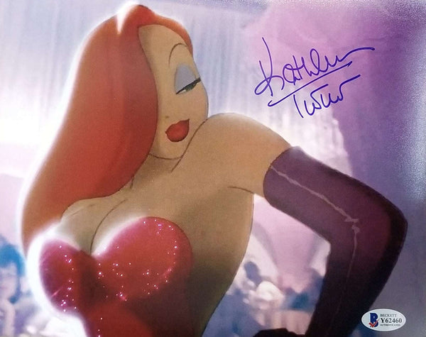 Kathleen Turner - Signed Jessica Rabbit 8x10 Photo Image #2