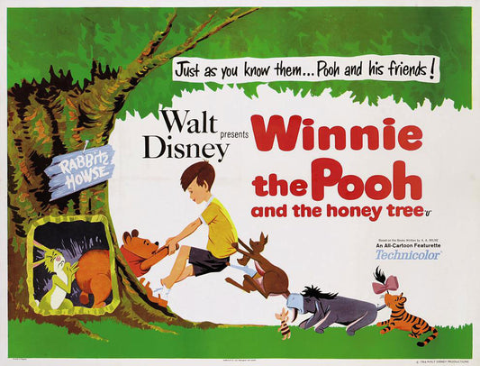 Bruce Reitherman - Signed Winnie the Pooh and the honey tree Mini Poster (8x10, 11x14)