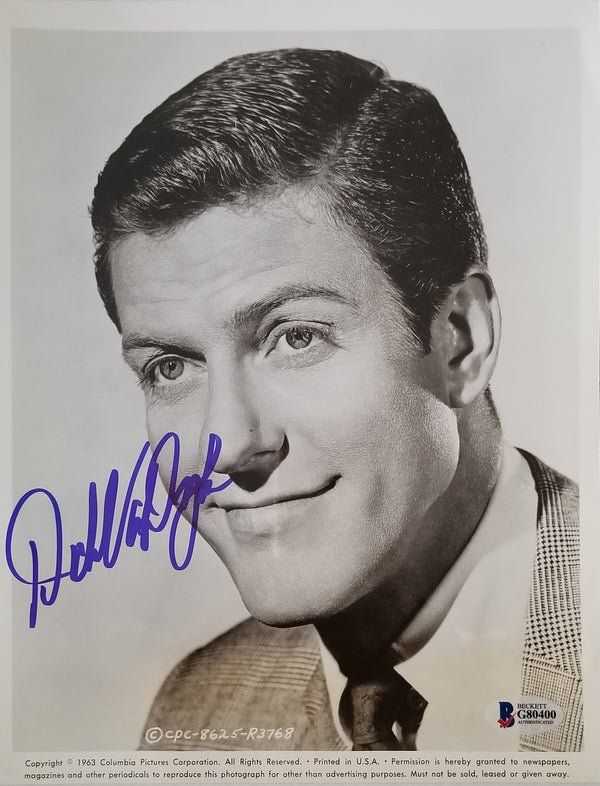 Dick Van Dyke signed 8x10 Black and White Bye Bye Birdie Photo