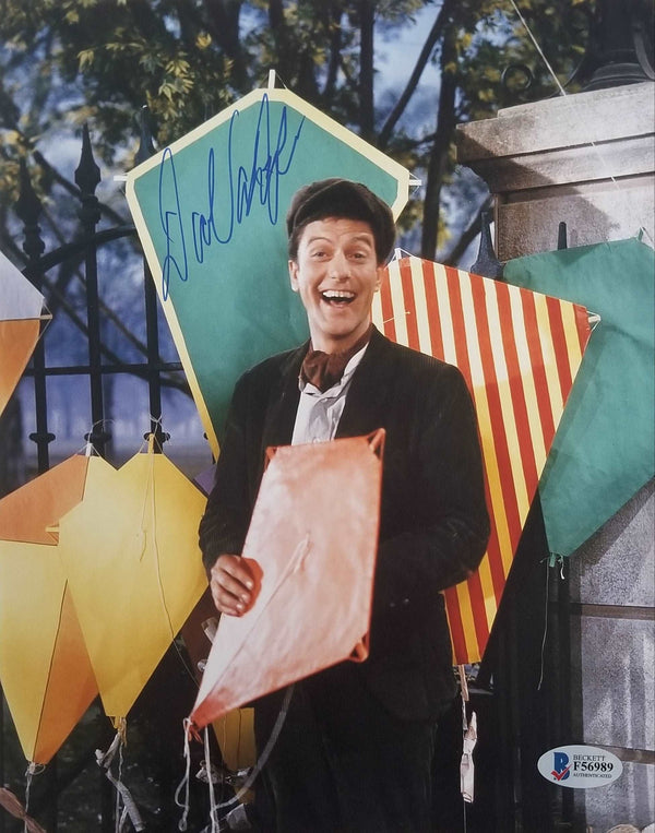 Dick Van Dyke signed 8x10 Mary Poppins Bert photo A