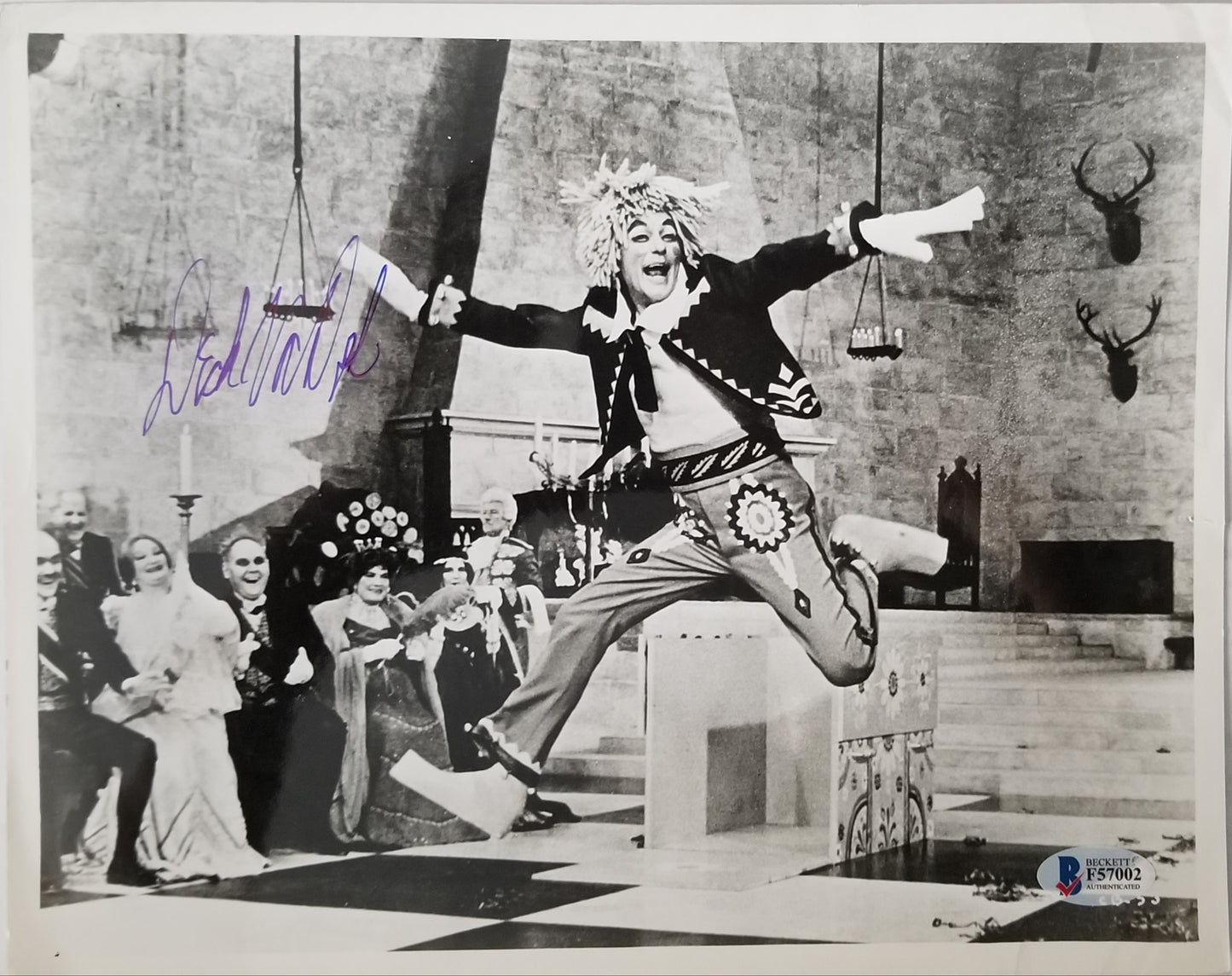 Dick Van Dyke signed 8x10 Black and White Chitty Chitty Bang Bang Photo