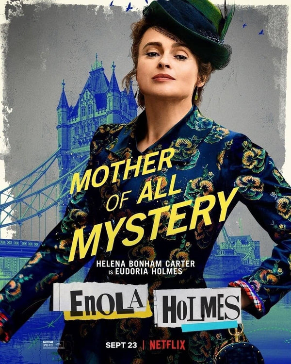 Helena Bonham Carter Signed Enola Holmes Photo #2 (8x10, 11x14) Pre-Order