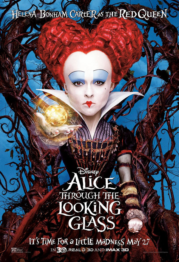 Helena Bonham Carter Signed Alice Through The Looking Glass Mini Movie Poster Photo (8x10, 11x17) Pre-Order
