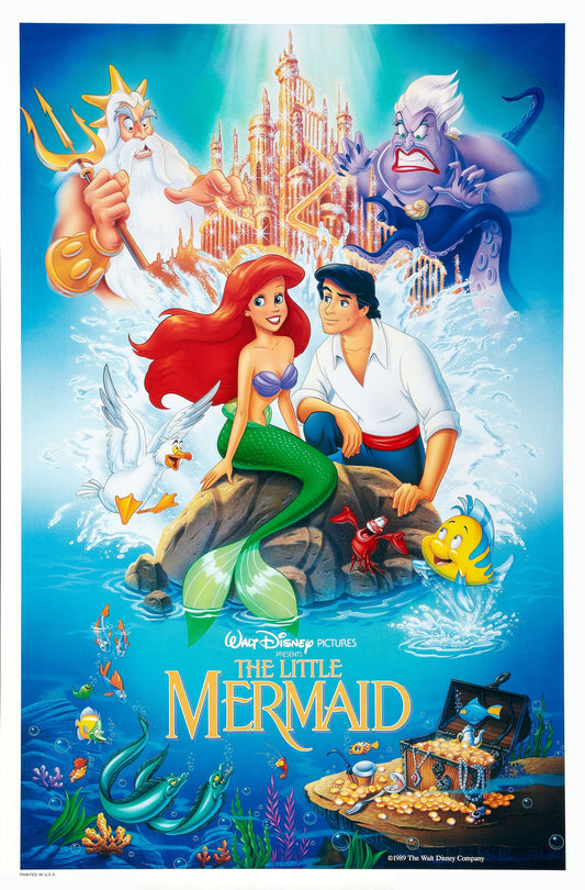 Christopher Daniel Barnes signed The Little Mermaid poster Image (8x10, 11x17) Pre-Order
