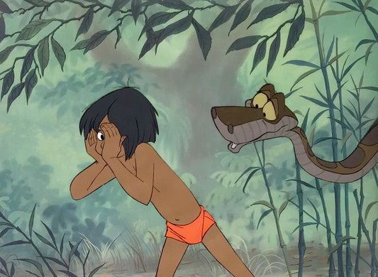 Bruce Reitherman - Signed Mowgli and Kaa Image #1 (8x10, 11x14)