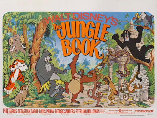 Bruce Reitherman - Signed The Jungle Book Mini Poster #1 (8x10, 11x14)