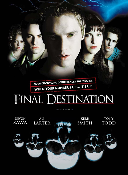 Devon Sawa signed Final Destination Poster Image #1 (8x10, 11x17) Pre-Order