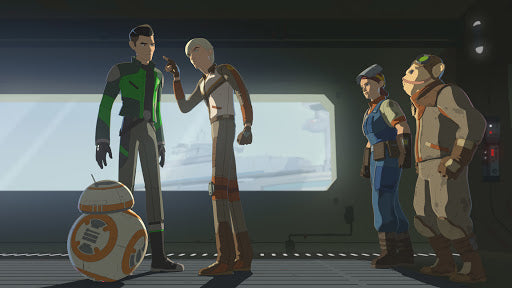 Elijah Wood - Signed Star Wars Resistance Image #1 (8x10, 11x14)